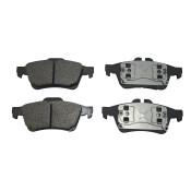 Колодки тормозные дисковые CTR, задние, комплект на ось (4 шт), арт. GK0985