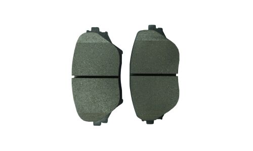 Колодки тормозные дисковые CTR, передние, комплект на ось (4 шт), арт. GK1026