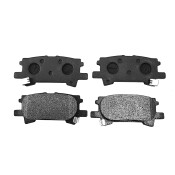 Колодки тормозные дисковые CTR, задние, комплект на ось (4 шт), арт. GK1058