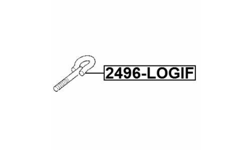 Крюк буксировочный Febest, арт. 2496-LOGIF