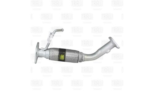 Труба приёмная для а/м Hyundai Solaris (10-)/Kia Rio (11-) с гофрой (алюм. сталь) Trialli, арт. ERP 0801