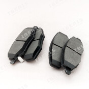 Колодки тормозные дисковые Iberis, комплект на ось (4 шт), арт. IB153008