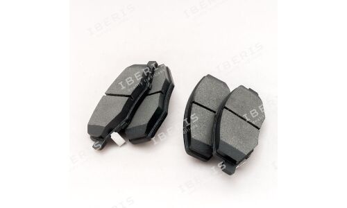 Колодки тормозные дисковые Iberis, комплект на ось (4 шт), арт. IB153008