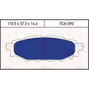 Колодки тормозные дисковые Tatsumi, задние, комплект на ось (4 шт), арт. TCA1090