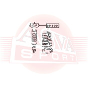 Опора амортизатора Asva задняя, правая/левая, арт. 0111-001