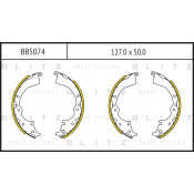 Колодки тормозные барабанные Blitz, комплект на ось (4 шт), арт. BB5074