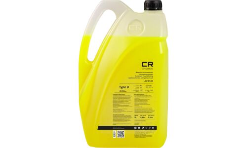 Антифриз Carville Racing, Renault Type D, OAT, желтый, флуоресцентный, -40°С, 5л, арт. L2018536
