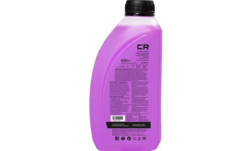 Антифриз Carville Racing, Si-OAT, G12++, фиолетовый, флуоресцентный, -40°С, 1л, арт. L2018001