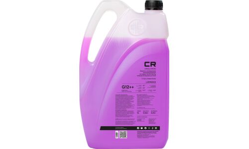Антифриз Carville Racing, Si-OAT, G12++, фиолетовый, флуоресцентный, -40°С, 5л, арт. L2018002