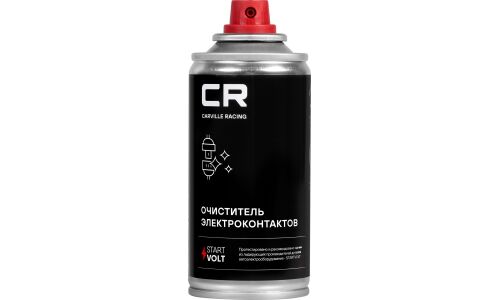Очиститель электрических контактов и клемм АКБ Carville Racing, от окислов, жира, пыли и прочих загрязнений, аэрозоль 210мл (+трубка), арт. S7210542