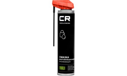 Смазка проникающая (жидкий ключ) Carville Racing, многоцелевая, антикоррозийная, аэрозоль 400мл (с мульти-позиционным распылителем 2в1), арт. G7400540