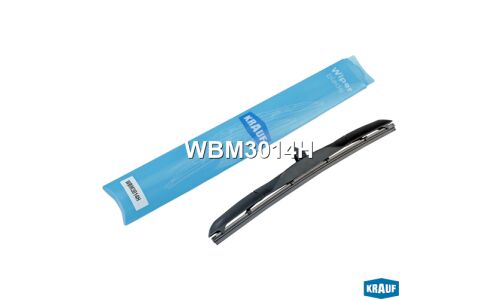 Щётка стеклоочистителя Krauf 350мм (14") гибридная, всесезонная, крепление J-Hook, 1 шт, арт. WBM3014H