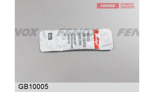 Смазка пластичная Fenox Grease For Caliper Guide Pins, для направялющих суппорта, стик-пакет 5г, арт. GB10005