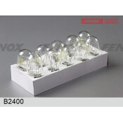 Лампа Fenox W21/5W (W3x16q, T20), 12В, 21/5Вт, 2900К, арт. B2400