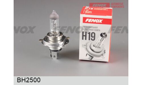 Лампа галогенная Fenox H19 (PU43t-3, T11), 12В, 60/55Вт, 3200К, 1 шт, арт. BH2500