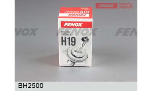 Лампа галогенная Fenox H19 (PU43t-3, T11), 12В, 60/55Вт, 3200К, 1 шт, арт. BH2500