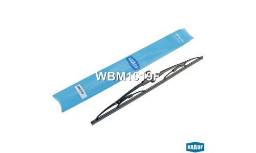 Щётка стеклоочистителя Krauf 480мм (19") каркасная, летняя, крепление J-Hook, 1 шт, арт. WBM1019F