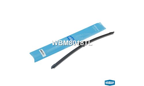 Щётка стеклоочистителя Krauf 450мм (18") бескаркасная, всесезонная, со спойлером, крепление Top Lock, 1 шт, арт. WBM8018TL