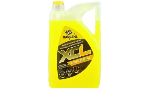 Антифриз Bardahl XCL Universal, G12+, концентрат, жёлтый, 5л, арт. 7103