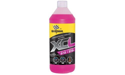 Антифриз Bardahl XCL VW, OAT, G12/G12+, розовый, концентрат, 1л, арт. 7111R