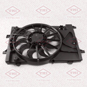 Вентилятор охлаждения радиатора Tatsumi, с кожухом, арт. TGE1015