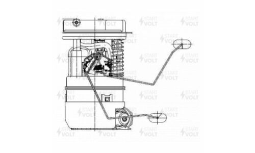 Модуль топливного насоса Startvolt, для Renault Duster (10-) 1.6i 4x4, арт. SFM 0911