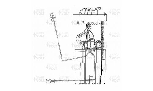 Модуль топливного насоса Startvolt, для Ford Kuga (13-) 1.6T, арт. SFM 1007