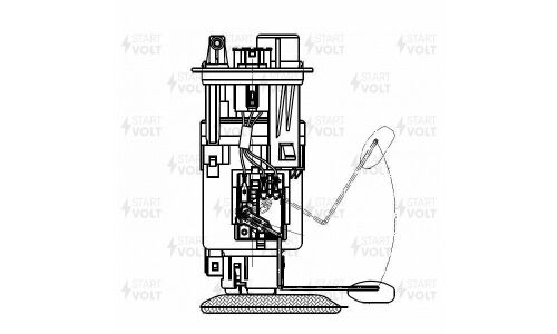 Модуль топливного насоса Startvolt, для Hyundai Matrix (01-) 1.6/1.8i (выпуск до 2005г.), арт. SFM 2701