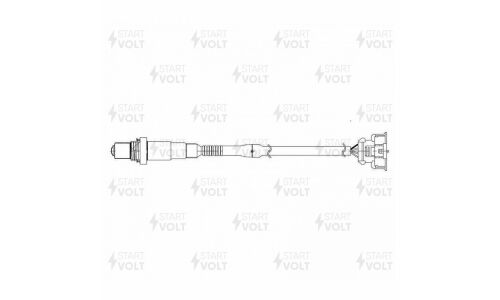 Датчик кислорода Startvolt, для Opel Astra J (10-) 1.6i F16D4/1.8i, после катализатора, арт. VS-OS 0550