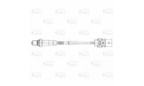 Датчик кислорода Startvolt, для Ford Mondeo (15-) 2.0i/KIA Sportage IV (16-) 1.7d, до катализатора, арт. VS-OS 1003