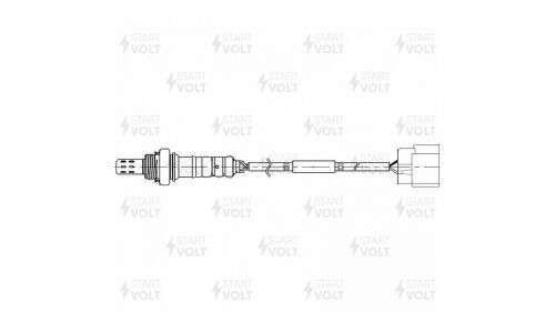 Датчик кислорода Startvolt, для Hyundai Sonata (10-) 2.4i/KIA Optima (10-) 2.0i/2.4i, после катализатора, арт. VS-OS 1526