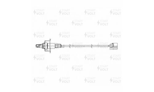 Датчик кислорода Startvolt, для Honda Civic (06-) 1.8i/Accord (08-)/CR-V (06-) 2.0i, до катализатора, арт. VS-OS 2300