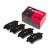 Колодки тормозные дисковые Partra, задние, комплект на ось (4 шт), арт. BP6042