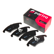 Колодки тормозные дисковые Partra, передние, комплект на ось (4 шт), арт. BP6048