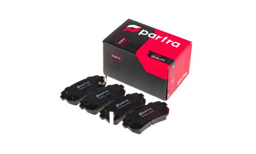 Колодки тормозные дисковые Partra, передние, комплект на ось (4 шт), арт. BP6053