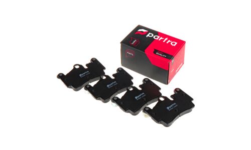 Колодки тормозные дисковые Partra, передние, комплект на ось (4 шт), арт. BP6054