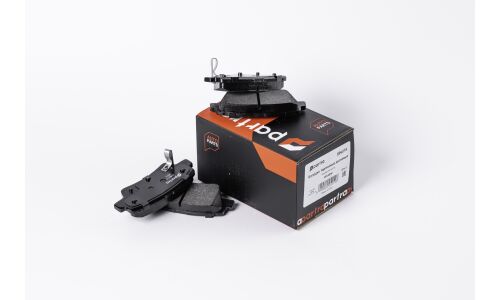 Колодки тормозные дисковые Partra, передние, комплект на ось (4 шт), арт. BP6078