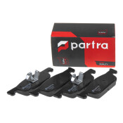 Колодки тормозные дисковые Partra, передние, комплект на ось (4 шт), арт. BP6084