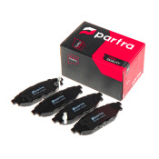 Колодки тормозные дисковые Partra, передние, комплект на ось (4 шт), арт. BP6093