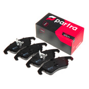 Колодки тормозные дисковые Partra, передние, комплект на ось (4 шт), арт. BP6095