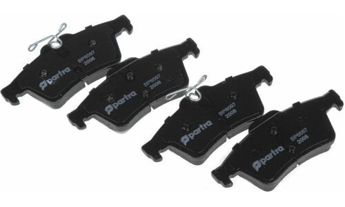 Колодки тормозные дисковые Partra, передние, комплект на ось (4 шт), арт. BP6097
