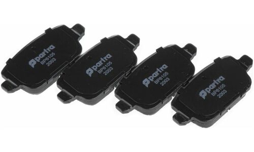 Колодки тормозные дисковые Partra, передние, комплект на ось (4 шт), арт. BP6105