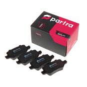 Колодки тормозные дисковые Partra, задние, комплект на ось (4 шт), арт. BP6142