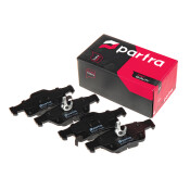Колодки тормозные дисковые Partra, задние, комплект на ось (4 шт), арт. BP6153