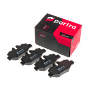 Колодки тормозные дисковые Partra, задние, комплект на ось (4 шт), арт. BP6155