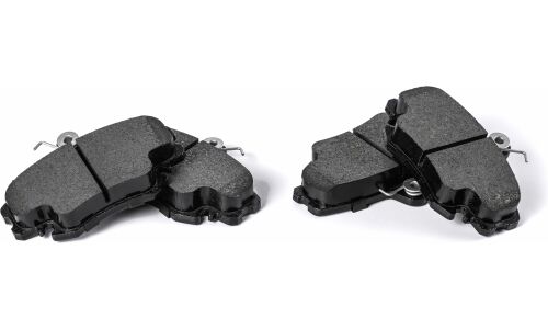 Колодки тормозные дисковые Partra, передние, комплект на ось (4 шт), арт. BP6160