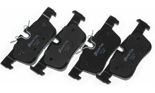 Колодки тормозные дисковые Partra, задние, комплект на ось (4 шт), арт. BP6172
