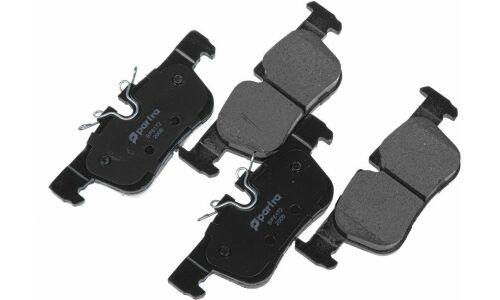 Колодки тормозные дисковые Partra, задние, комплект на ось (4 шт), арт. BP6172