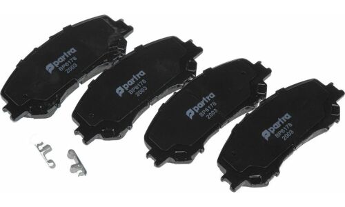 Колодки тормозные дисковые Partra, передние, комплект на ось (4 шт), арт. BP6178