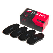 Колодки тормозные дисковые Partra, передние, комплект на ось (4 шт), арт. BP6191